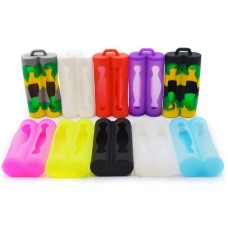 Case de Silicone Bateria 18650 Dual