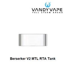 Tubo de Vidro Berserker V2 MTL RTA - Vandy Vape