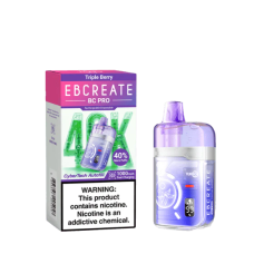 Pod Descartável EBCREATE BC 40K PRO 40000 Puffs