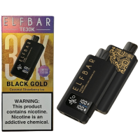 Pod Descartável ElfBar TE30K Black Gold 30000 Puffs