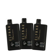 Pod Descartável ElfBar TE30K Black Gold 30000 Puffs