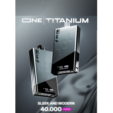 Pod Descartável Life Pod One 40K Titanium 40000 Puffs
