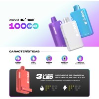 Pod Descartável Nikbar 10K 10000 Puffs