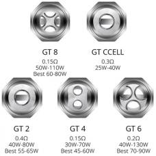 Pack de Coils GT Core NRG 3 Unidades - Vaporesso